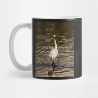 Snowy White Egret Staredown Mug